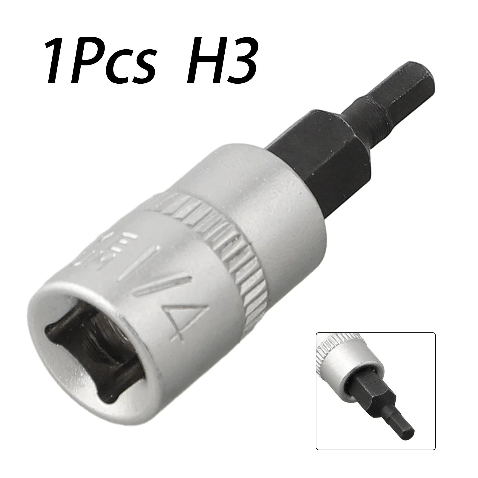 1/4" Hex Bit Socket H3/H4/H5/H6/H7/H8 Hex Head Screwdriver Bit 1/4 Inch Drive Socket Hand Tools
