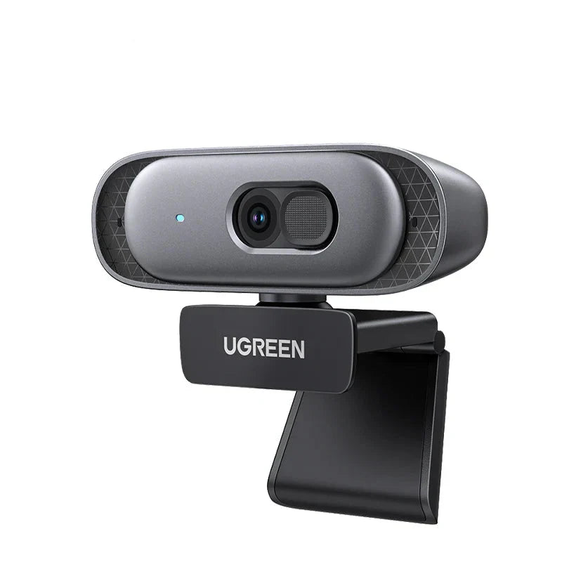 2K USB Webcam HD Mini Web Camera with Autofocus Black